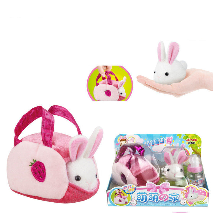 Transform Playtime with the Electronic Induction Pet Cute Rabbit Girl Play House Toy