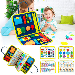 Children's Busy Board Sensory Learning Toy