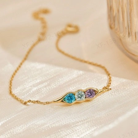 Simple Pea Bracelet For Mother's Day