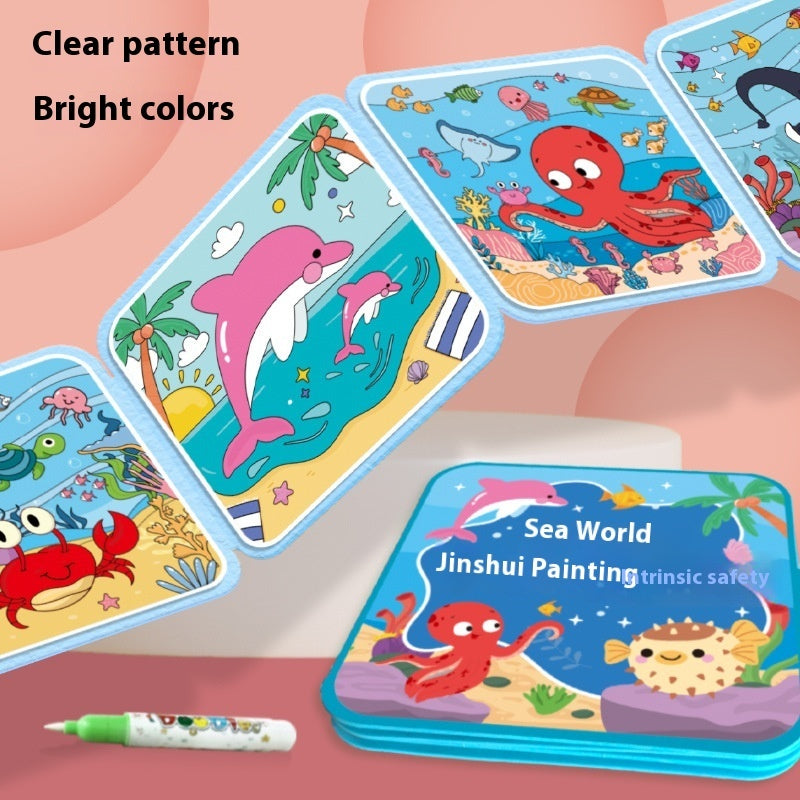 Children's Magic Graffiti Water Book