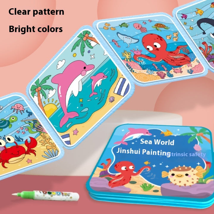 Children's Magic Graffiti Water Book