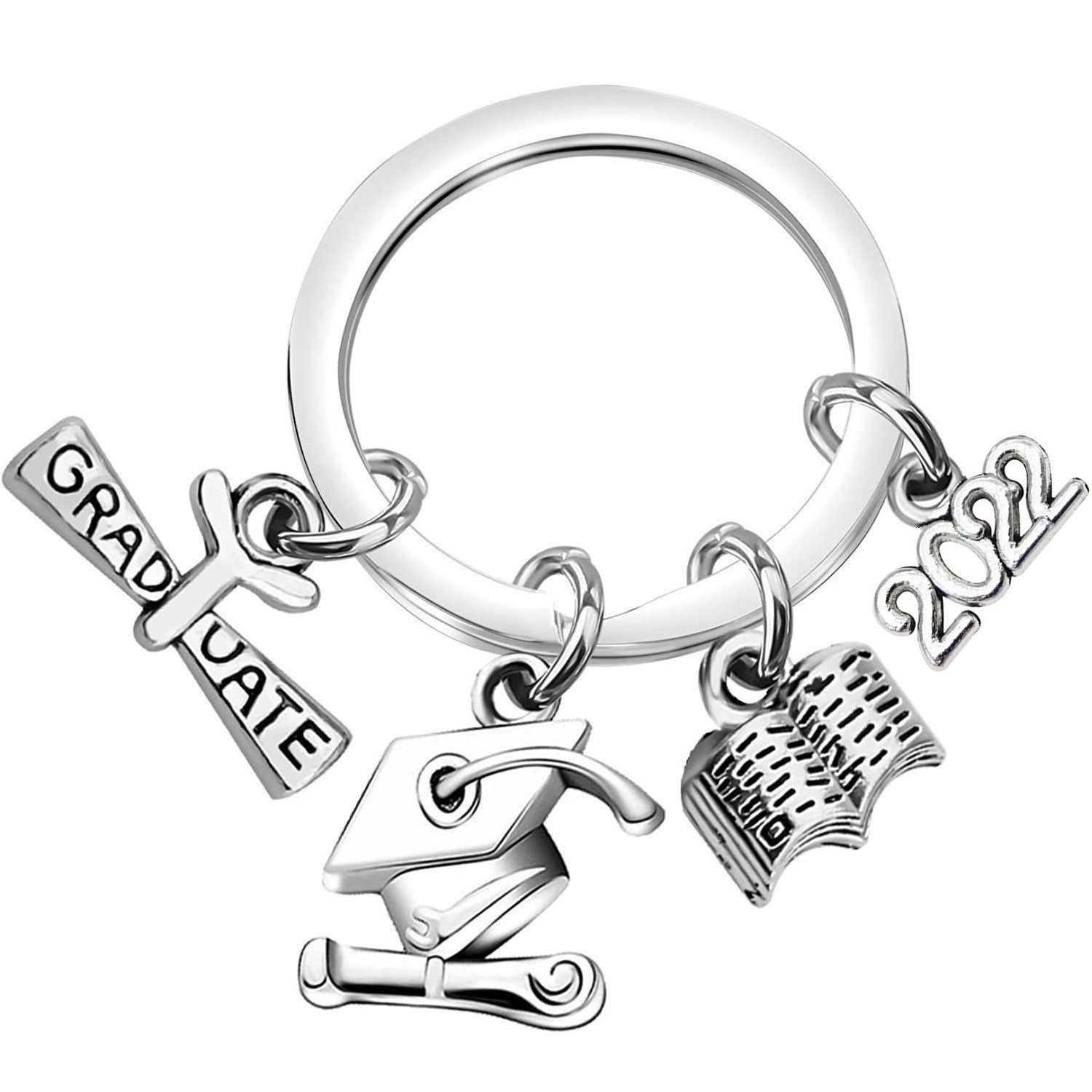 Gift Graduation Certificate Bachelor Keychain