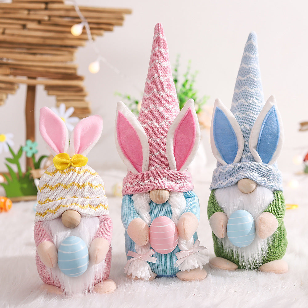Easter Rabbit Ears Home Decorations