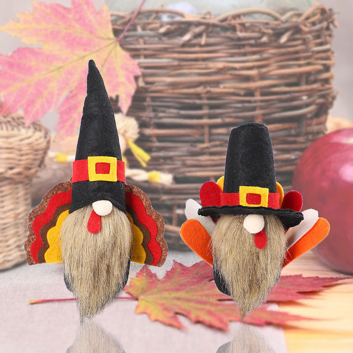 Turkey Rudolph Thanksgiving Decoration Doll