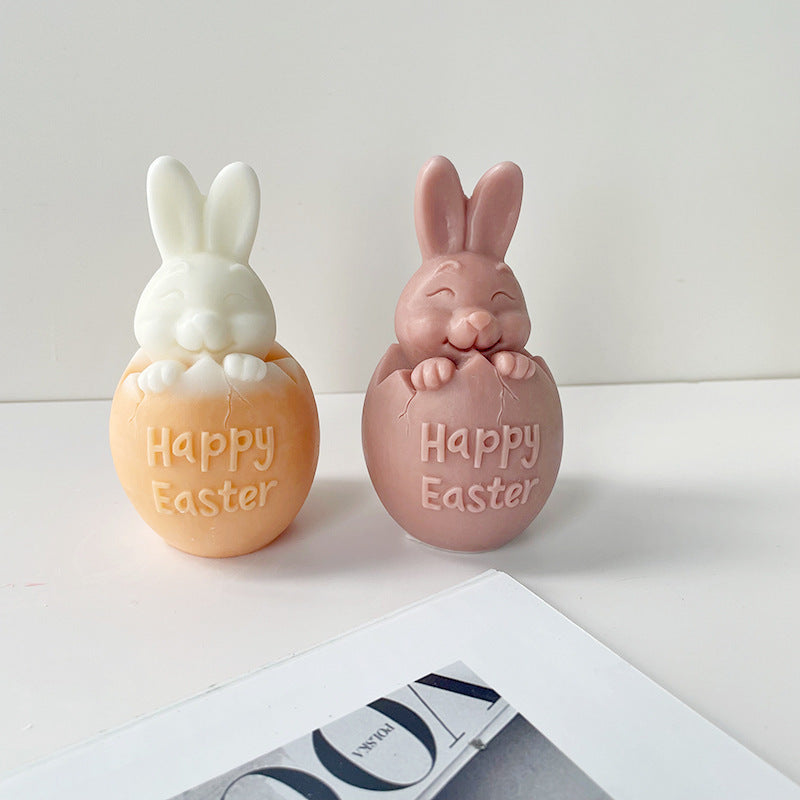 Candle Mold Rabbit Aromatherapy Plaster Ornaments