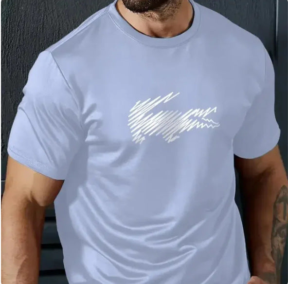 Men's Casual 3d Printed Short Sleeve Shirt