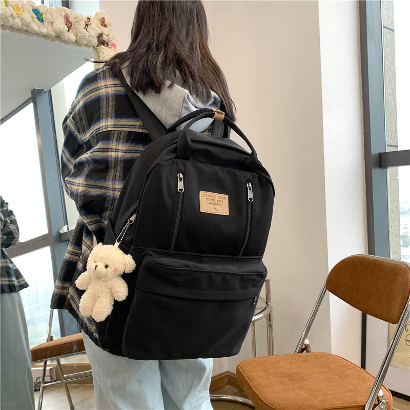 Cool Double Zipper Tote Bags