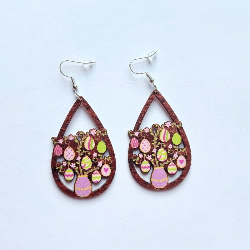 Rabbit Easter Decoration Jewelry