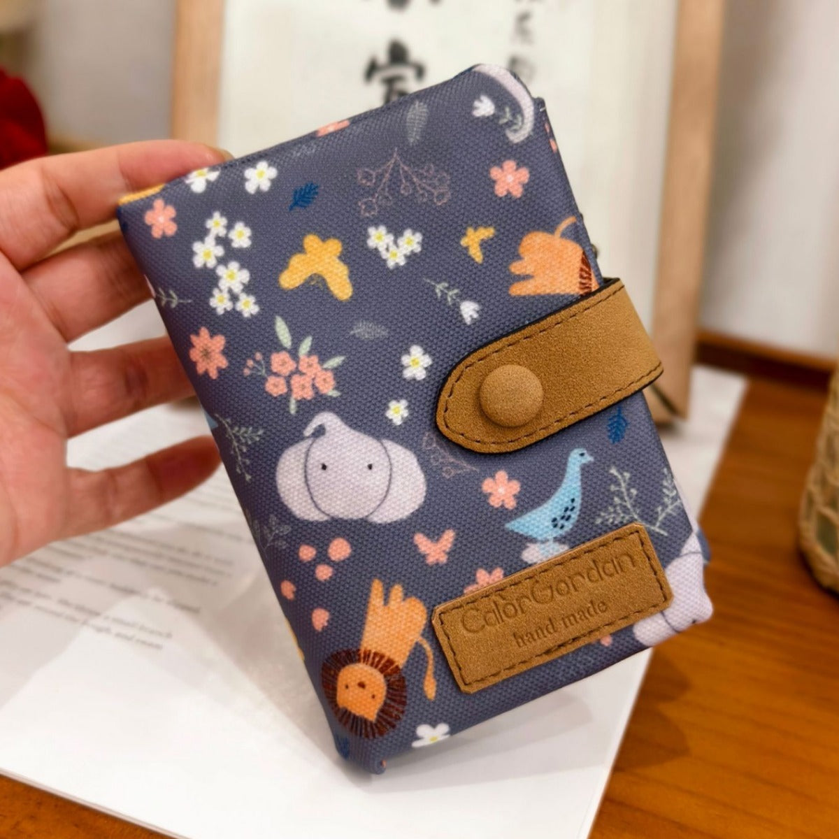 Multi-card-slot Printed Wallet