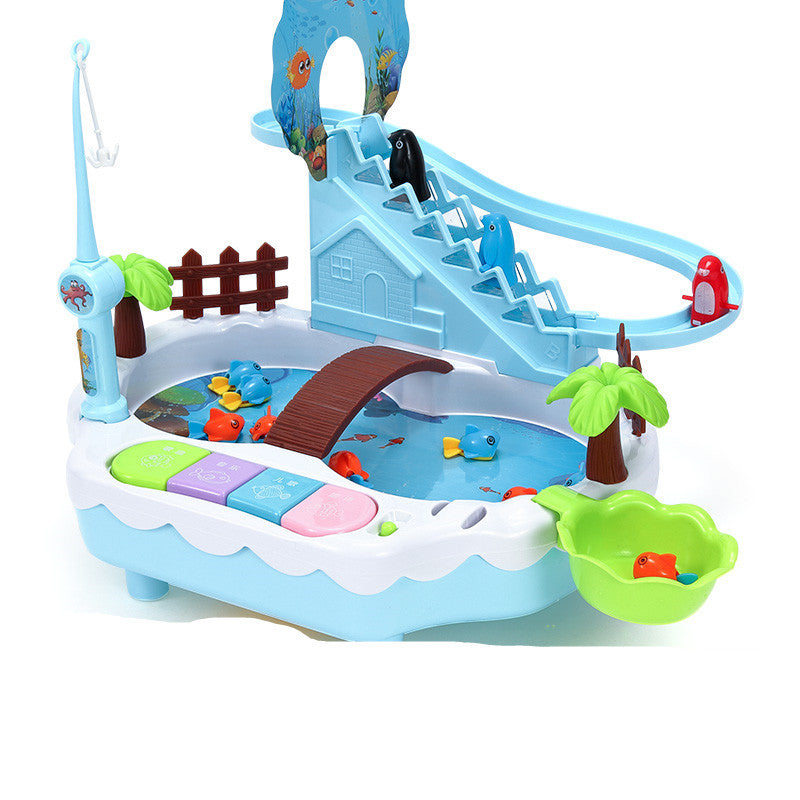 Magnetic Fish Electric Fishing Toy