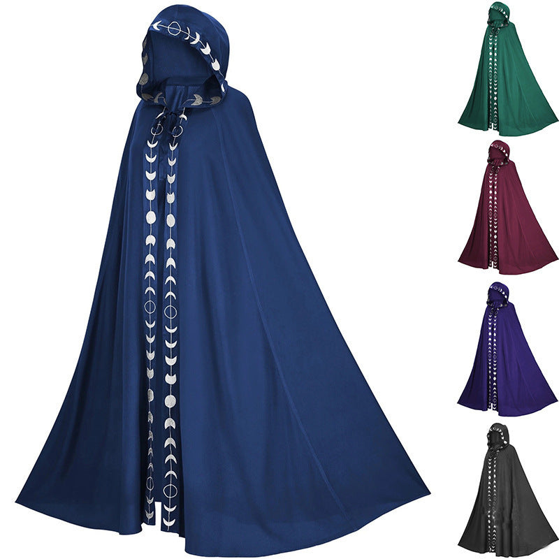 5 Color Printed Cloak Halloween Cosplay Costume