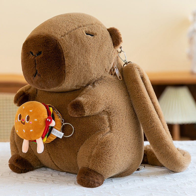 Capybara Backpack Plush Toy