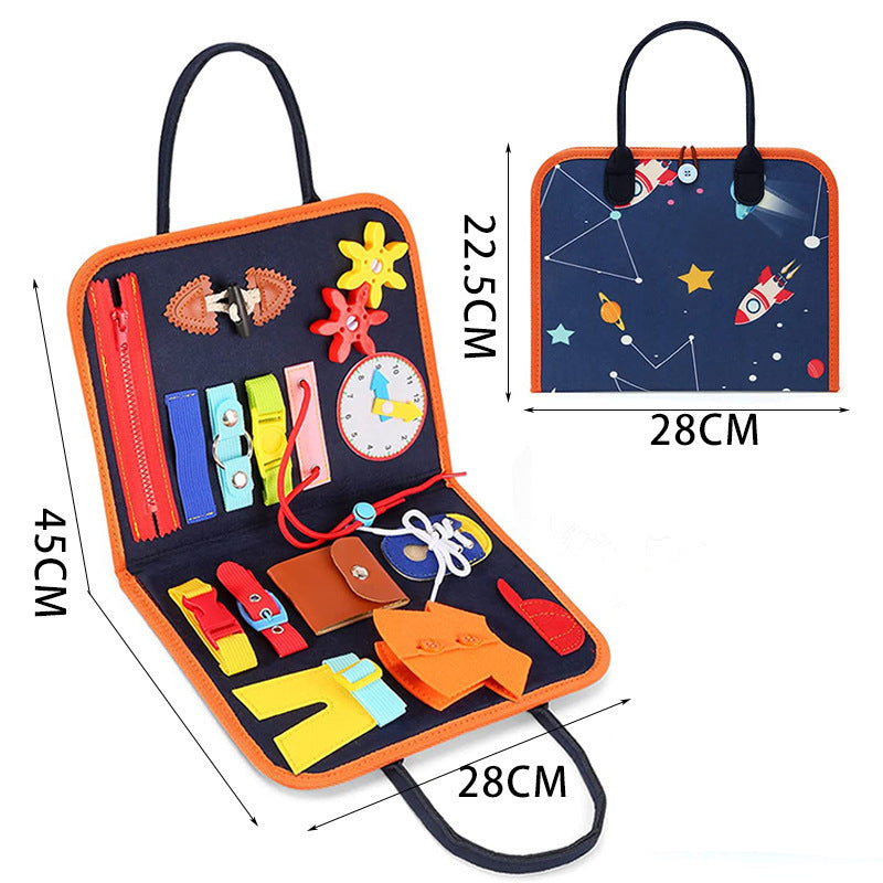 Children's Busy Board Sensory Learning Toy