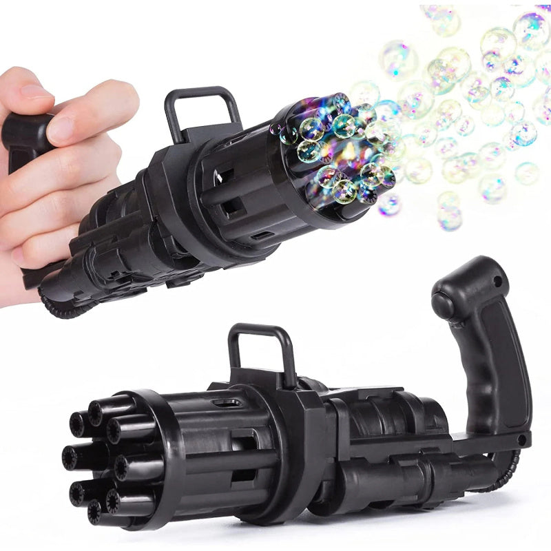 Kids Plastic Machine Bubbles Gun Toy