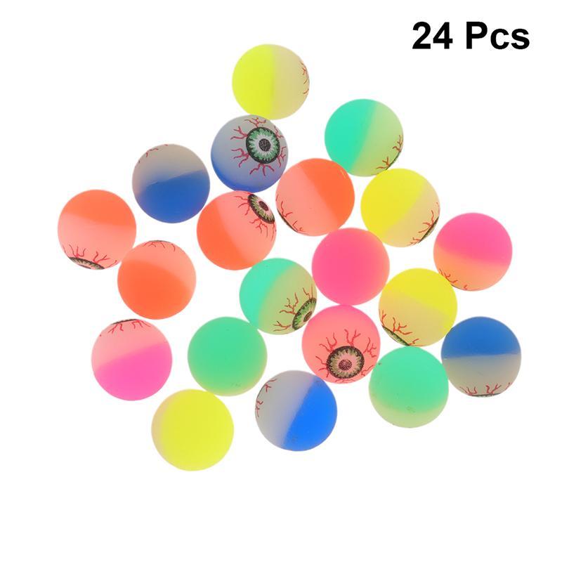 24 Pcs Halloween Bouncing Balls