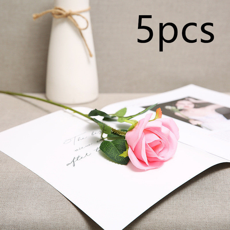 Artificial Red Rose Flowers