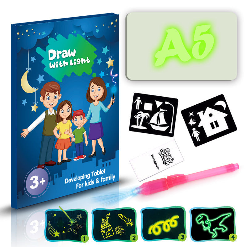 Educational Light Effects Puzzle Board Sketchpad Toy