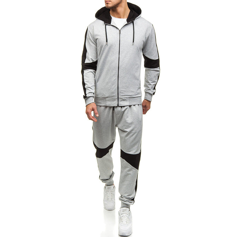 Men's hooded sweater suit