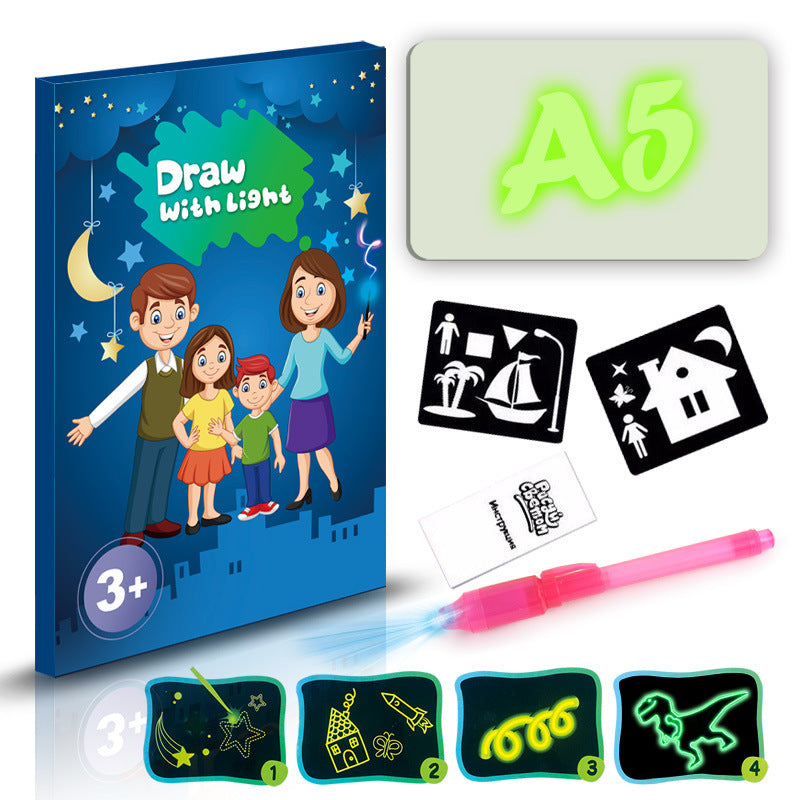 Educational Light Effects Puzzle Board Sketchpad Toy