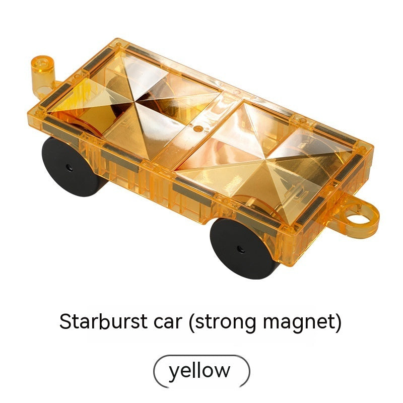 Color Window Magnetic Building Blocks Assembly