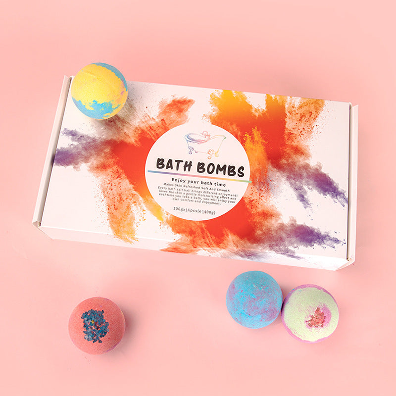 14 Pieces Of Explosive Salt Ball Gift Box