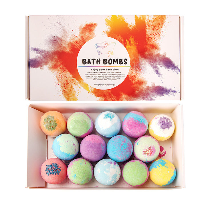 14 Pieces Of Explosive Salt Ball Gift Box