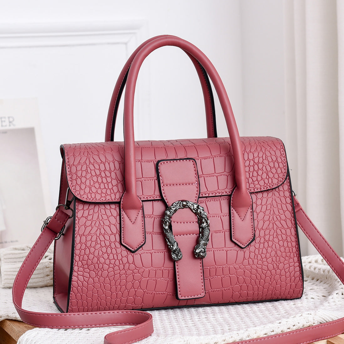 Korean Fashion Women's Shoulder Diagonal Tote Bags