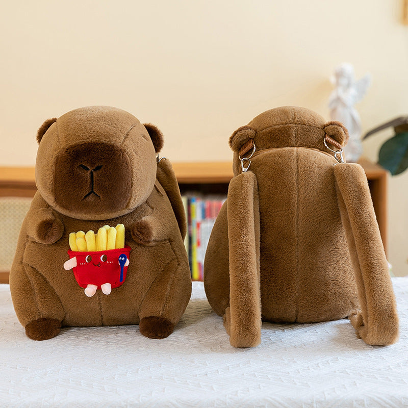Capybara Backpack Plush Toy