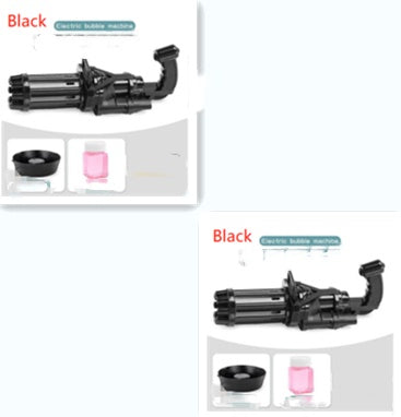 Kids Plastic Machine Bubbles Gun Toy