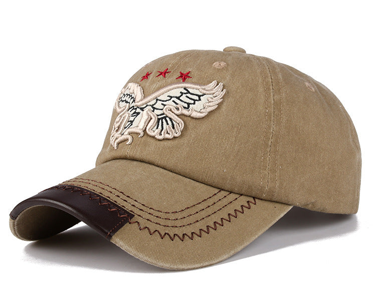 Vintage Washed Cowboy Baseball Cap