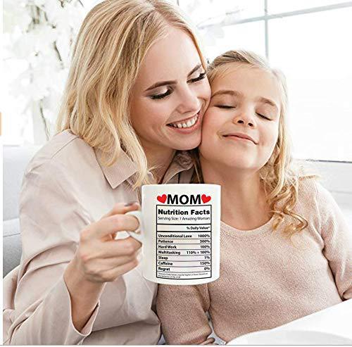 Mother'S Day Nutrition Label Mug