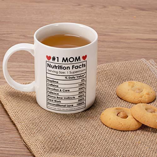 Mother'S Day Nutrition Label Mug