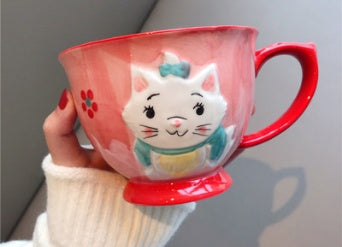 Easter Rabbit Ceramic Mug Household
