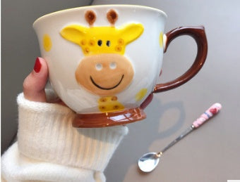 Easter Rabbit Ceramic Mug Household