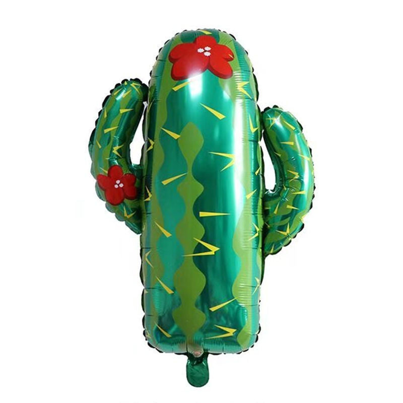 Aluminum Foil Birthday Balloon Green Theme Decoration