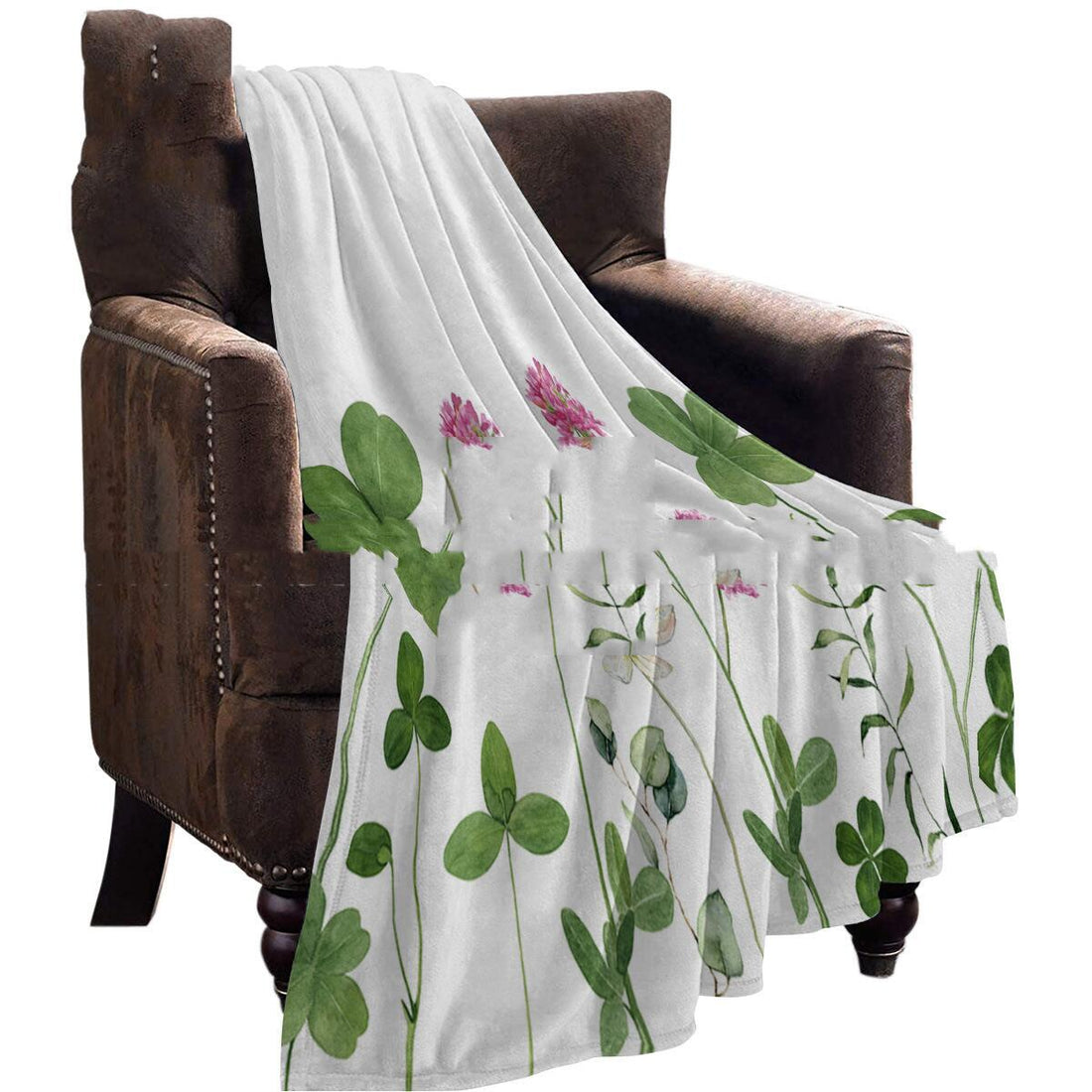 St Patrick's Day Flannel Blanket