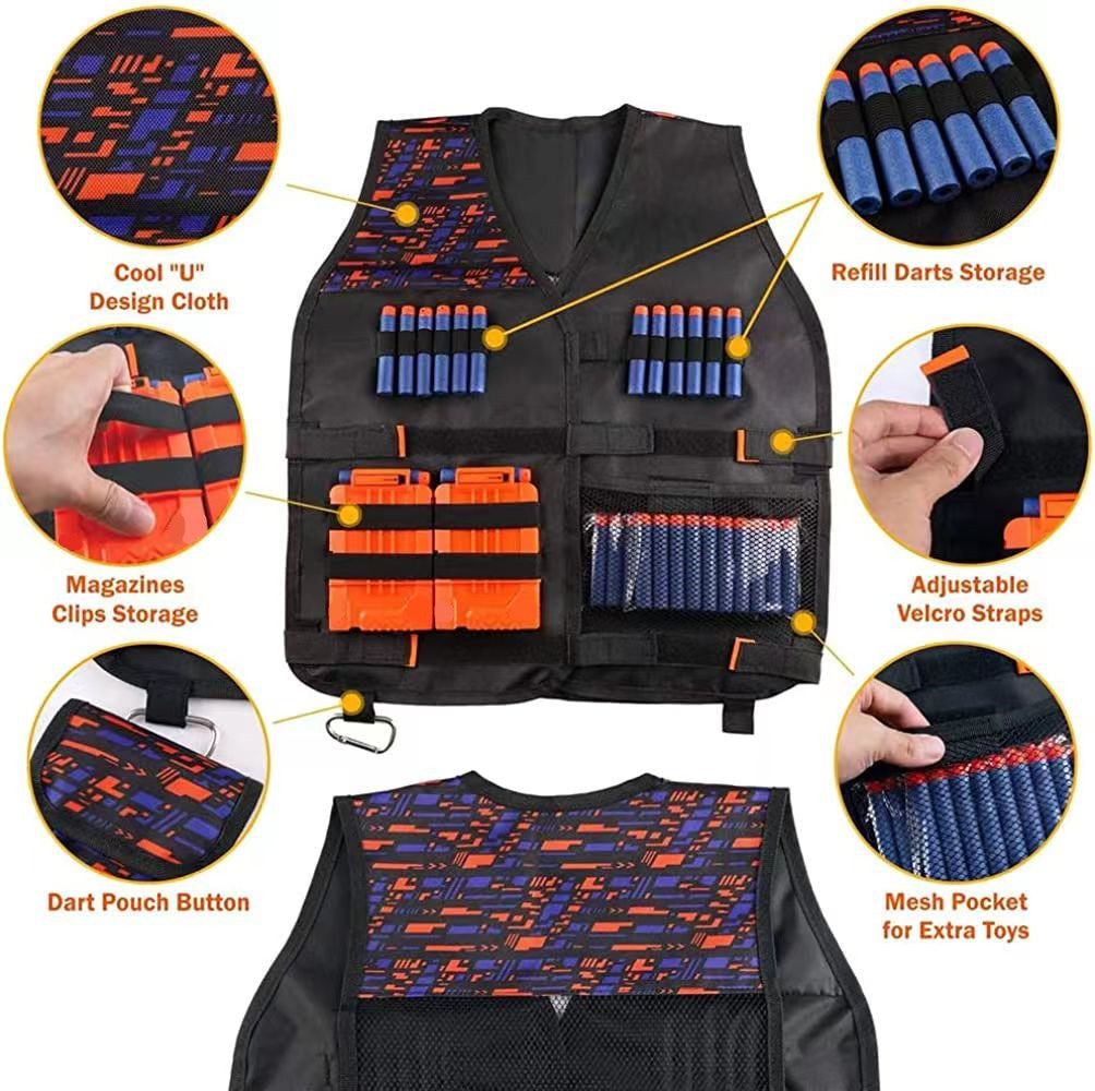 Tactical Vest Outdoor Shooting Tactical Kit Toy