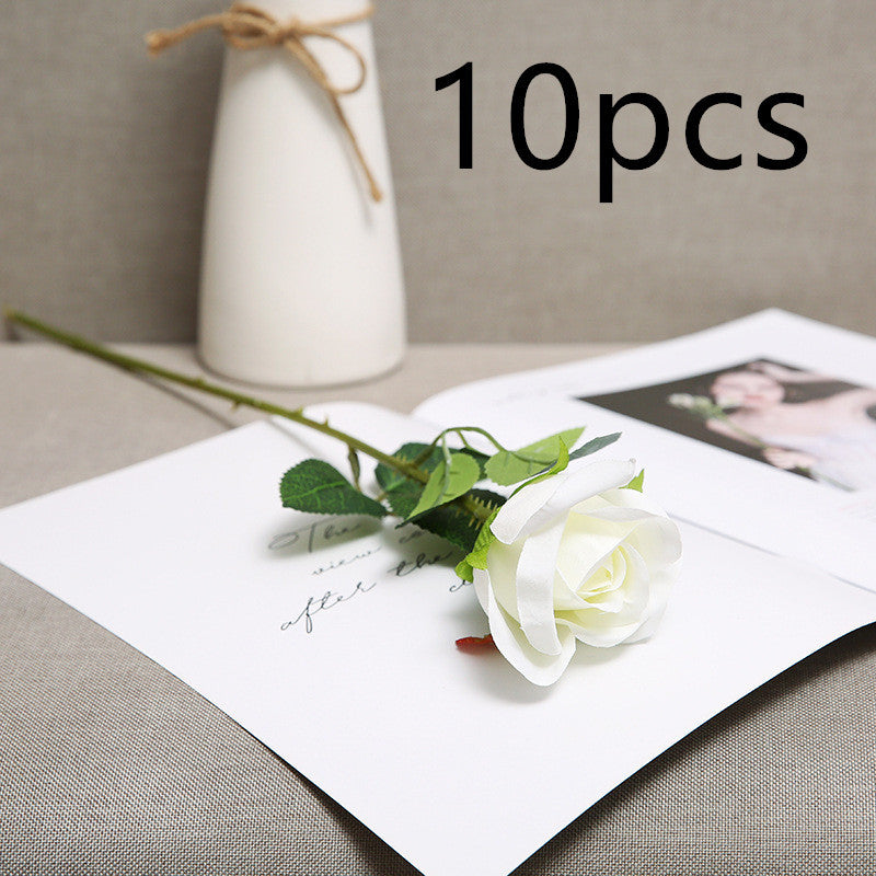 Artificial Red Rose Flowers