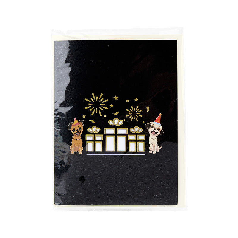 Creative 3D Stereoscopic Cash Gift Card
