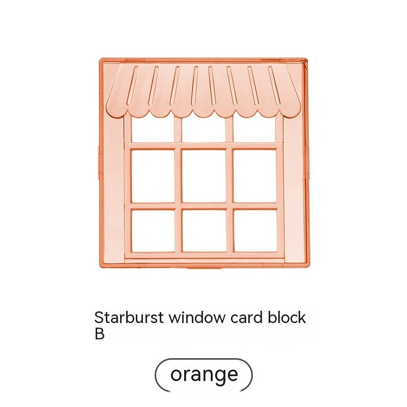 Color Window Magnetic Building Blocks Assembly