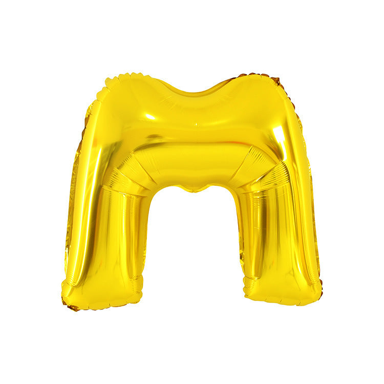 English Letter Aluminum Balloon Birthday Party Decoration