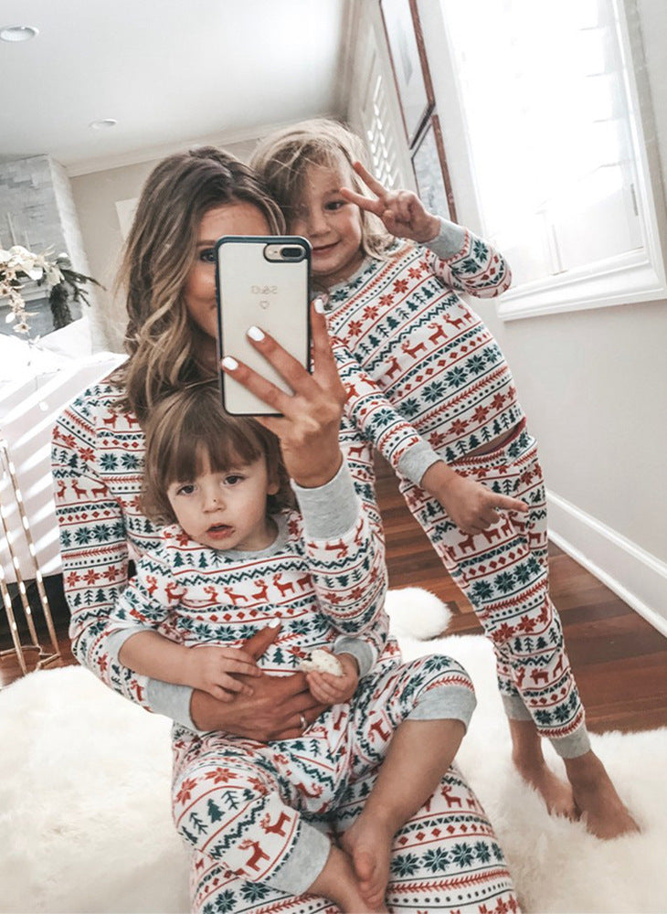 Christmas Pajamas Mom And Daughter Pajamas Outfit