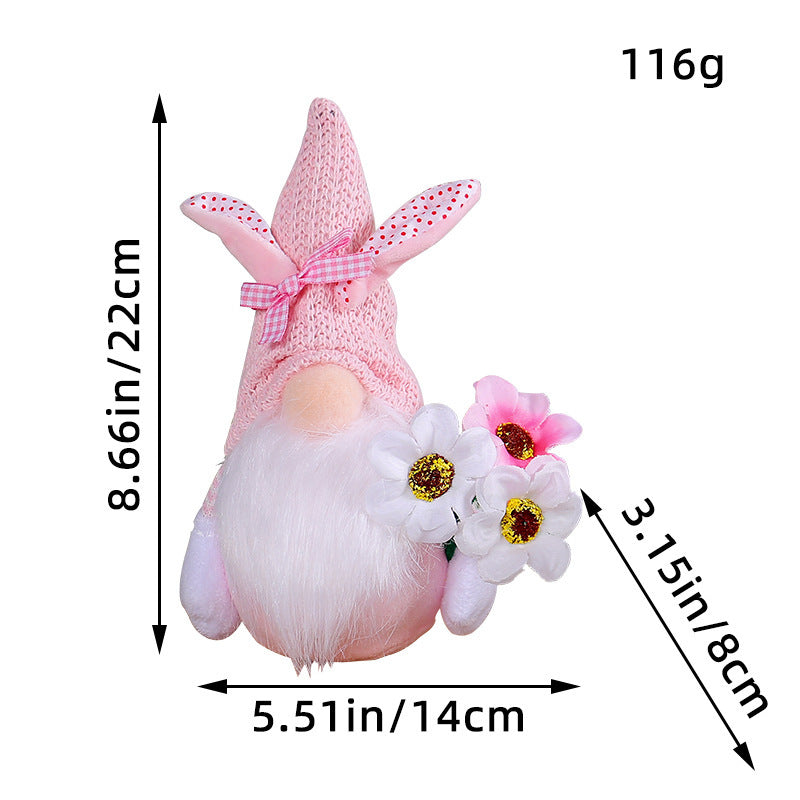 Easter Decoration Small Gift Faceless Doll