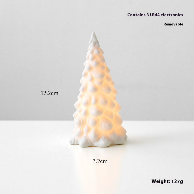 Ceramic Christmas Tree Desktop Decoration