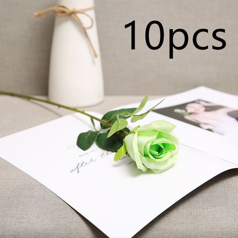 Artificial Red Rose Flowers