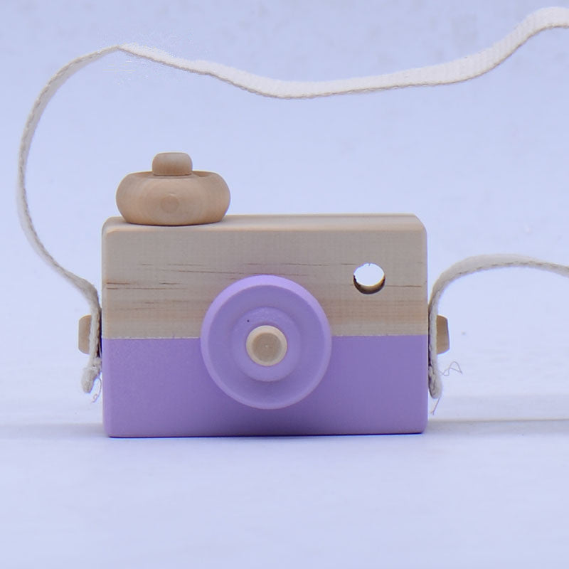 Cute Wooden Toys Camera
