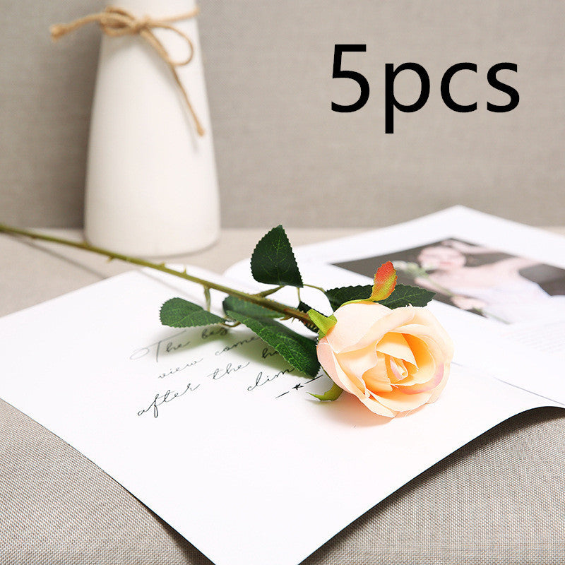 Artificial Red Rose Flowers