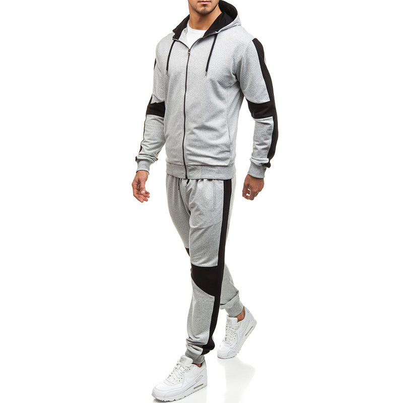 Men's hooded sweater suit