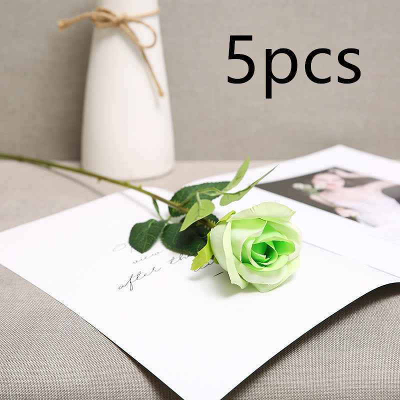 Artificial Red Rose Flowers