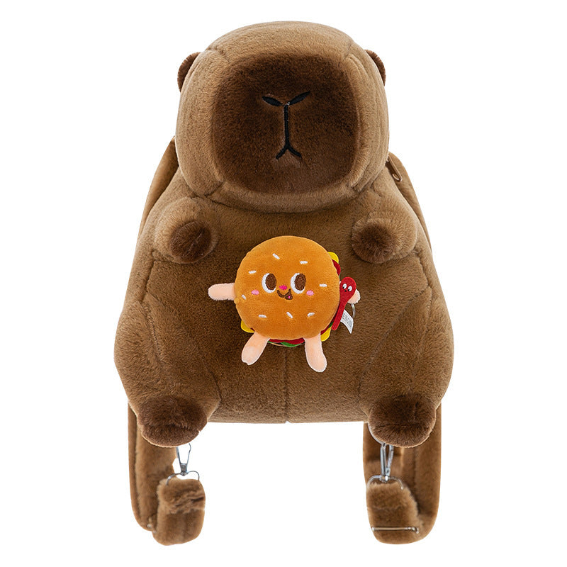 Capybara Backpack Plush Toy